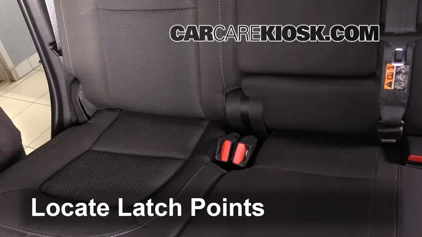 2016 Chevrolet Colorado LT 2.5L 4 Cyl. Crew Cab Pickup Car Seats Install